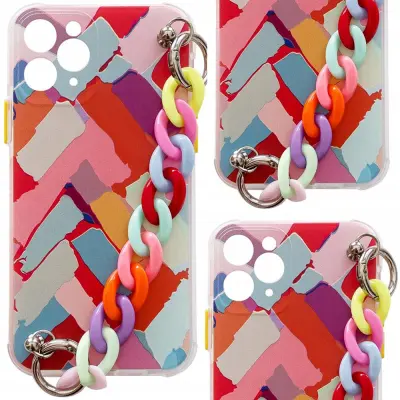 COLOR CHAIN CASE ETUI OBUDOWA POKROWIEC DO REDMI NOTE 10 5G WIELOKOLOROWY