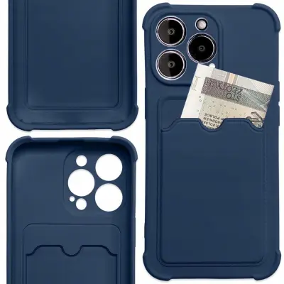 CARD ARMOR CASE ETUI CASE OBUDOWA DO XIAOMI REDMI 10X 4G / NOTE 9 GRANATOWY