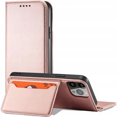 ETUI ZA MAGNETNE KARTICE OVITEK OHIŠJE ETUI ZA IPHONE 13PRO ROZA