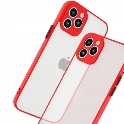 MILKY CASE ETUI OBUDOWA POKROWIEC DO SAMSUNG GALAXY S21 ULTRA 5G CZERWONY