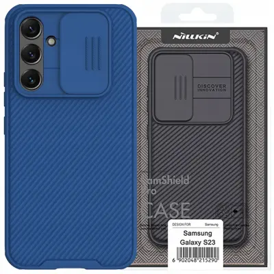 NILLKIN ETUI CASE FUTERAŁ OSŁONA NA APARAT DO SAMSUNG GALAXY A54 NIEBIESKIE