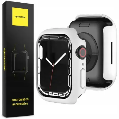 SPACECASE OVITEK ZA PAMETNO URO AW 45MM BEL Z ZAŠČITO