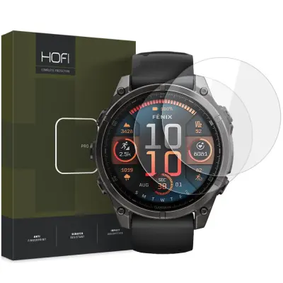 KALJENO STEKLO HOFI GLASS PRO+ 2-PACK ZA GARMIN FENIX 8 47 MM CLEAR