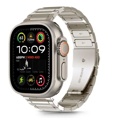 TECH-PROTECT STAINLESS CLASSIC ZA APPLE WATCH 6/7/8/9/10/SE/ULTRA TITANIUM