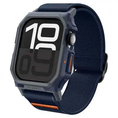 SPIGEN LITE FIT PRO CASE OVITEK ZA APPLE WATCH 10 46MM NAVY BLUE