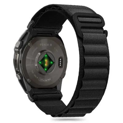 OVITEK TECH-PROTECT NYLON PRO ZA GARMIN FENIX 5 6 7 8 E ČRN