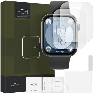 HOFI HIDROGEL FOLIJA ZA HUAWEI WATCH FIT 3 CASE 2-PACK CLEAR
