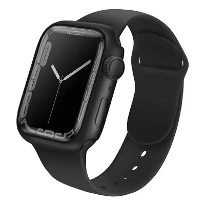 UNIQ LEGION OVITEK ZA APPLE WATCH SERIES 7/8/9 45MM ČRN