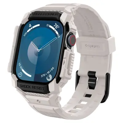 SPIGEN RUGGED ARMOR PRO OVITEK ZA APPLE WATCH 10 46MM DUNE BEIGE