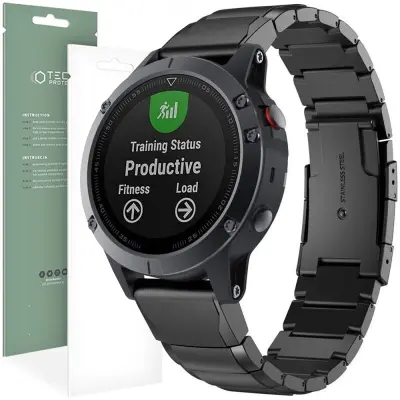 TECH-PROTECT STEELBAND TRAKOVI ZA GARMIN FENIX 3/5X/3HR/5X PLUS/6X/7X ČRN