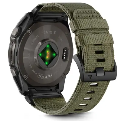 TECH-PROTECT NYLON CLASSIC TRAKOVI ZA GARMIN FENIX 5X 6X 7X 8X OLIVE GREEN
