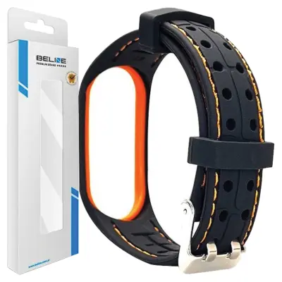 BELINE TRAK ZA MI BAND 7 SMART ČRN/ORANŽEN ČRN/ORANŽEN