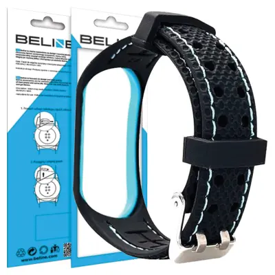 BELINE ŠPORTNI TRAK MI BAND 3/4 ČRNO/MODRO ČRNO/MODRO