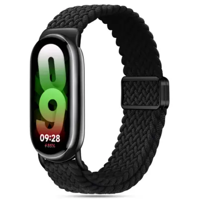 TECH-PROTECT NYLONMAG TRAK ZA XIAOMI SMART BAND 8 9 NFC ČRN