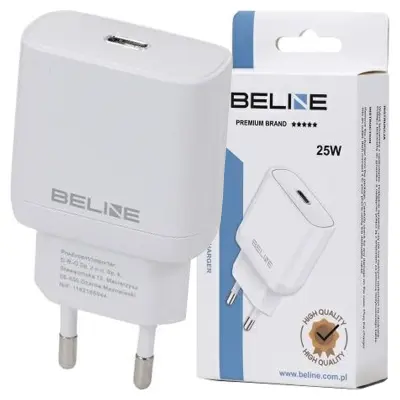 BELINE OMREŽNI POLNILEC 1X USB-C 25W PD 3.0 ZA TELEFONE BEL GAN