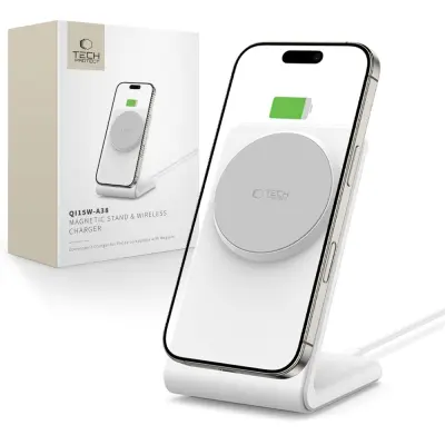 TECH-PROTECT QI 15 W MAGNETNI INDUKCIJSKI POLNILEC ZA MAGSAFE IPHONE