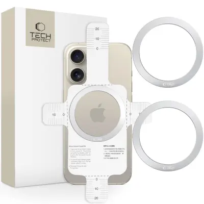 TECH-PROTECT MMP-110 2V1 MAGNETNI ZA MAGSAFE RING SREBRNI OVITEK ZA IPHONE
