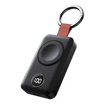 Prenosni brezžični polnilec za pametne ure Joyroom JR-WQW01 2000mAh črn