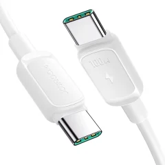 Večbarvni USB-C Kabel Joyroom Series A14, 100W, 1.2m, Bel