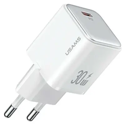 MREŽNI POLNILEC USAMS 1XUSB-C PD30W 3A ZA TELEFONE IN TABLICE