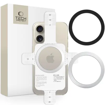 TECH-PROTECT MMP-110 2V1 MAGNETNI ZA MAGSAFE RING ZA IPHONE SREBRNO ČRN