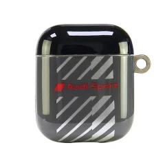 AUDI IML SPORT AIRPODS 1/2 POKROV ČRNA ETUI ZA APPLE AIRPODS