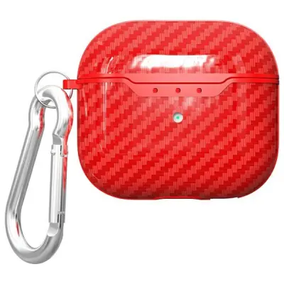 BELINE AIRPODS CARBON COVER ETUI ZA AIRPODS 4 RDEČ