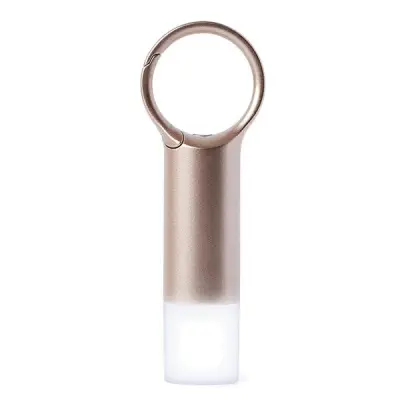 LEXON NOMADAY FLASH LED OBESEK ZA KLJUČE ZLATA/ZLATA ETUI ZA KLJUČE LL137D