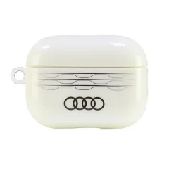 OVITEK Z GEOMETRIJSKIM VZORCEM AUDI IML ZA AIRPODS PRO 2 OVITEK BEL POKROV
