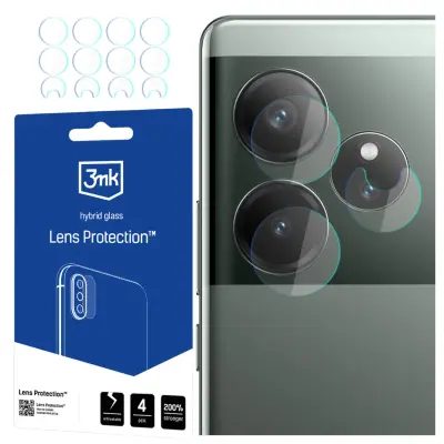 REALME GT 6T 3MK ZAŠČITNA FOLIJA ZA LEČE KALJENO STEKLO ZA TELEFON