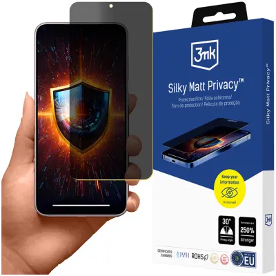 OVITEK ZA SILKY MATT PRIVACY 3MK ZA SAMSUNG GALAXY S24+ PRIVACY