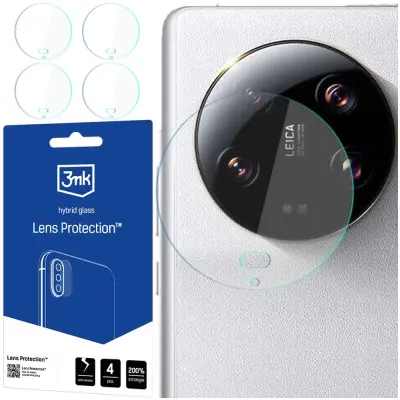 3MK ZAŠČITA ZA LEČE HIBRIDNO STEKLO ZA KAMERO ZA XIAOMI 14 ULTRA