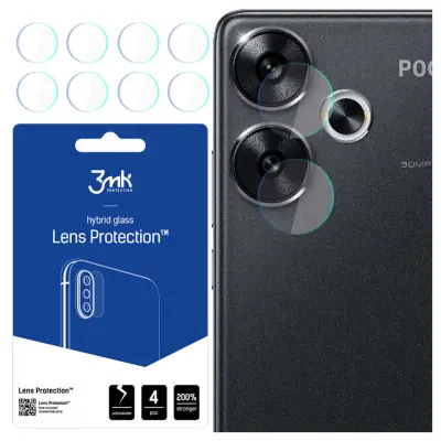 3MK ZAŠČITA LEČ KALJENO STEKLO ZA POCO F6 CASE - ZAŠČITA LEČ