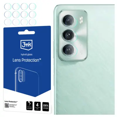3MK LEČA PROTECTION ZAŠČITNO STEKLO ZA OPPO RENO 12 - POKROV ETUIJA