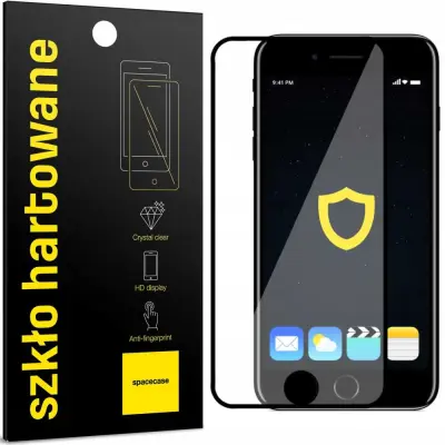 SPACECASE 5D KALJENO STEKLO ZA IPHONE 6 6S 7 8 SE 2020 ZAŠČITA EKRANA