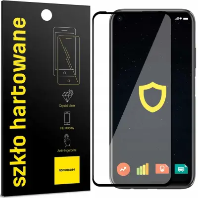 SPACECASE 5D KALJENO STEKLO ZA HUAWEI P SMART Z ZAŠČITO ZA EKRAN