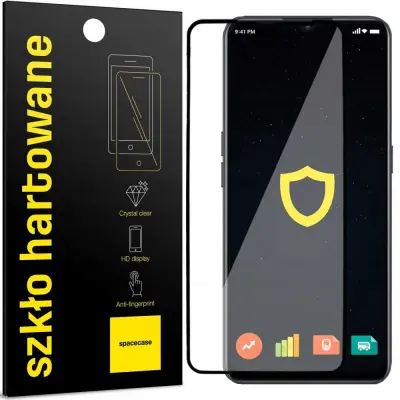 SPACECASE 5D KALJENO STEKLO ZA OPPO A91 RENO 3 ZAŠČITA ZA EKRAN