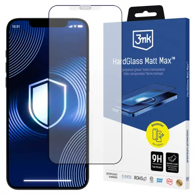 3MK HARDGLASS MATT MAX KALJENO STEKLO ZA APPLE IPHONE XS MAX/11 PRO MAX