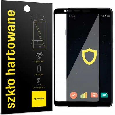 SPACECASE 5D KALJENO STEKLO ZA SAMSUNG GALAXY A9 2018 ZAŠČITNA FOLIJA