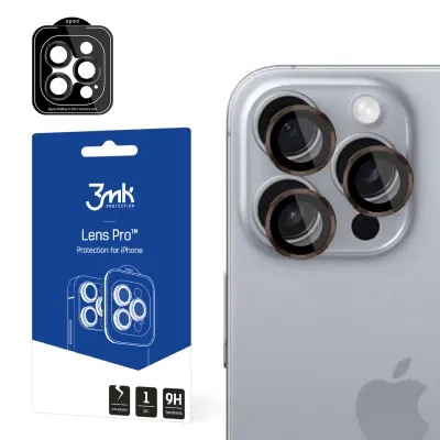 3MK ZAŠČITA ZA LEČE PRO ROSE BROWN ZA APPLE IPHONE 16 PRO/MAX STEKLO