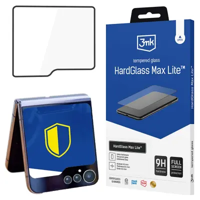 3MK HARDGLASS MAX LITE BLACK ZA STEKLO SAMSUNG GALAXY Z FLIP 6 GLASS