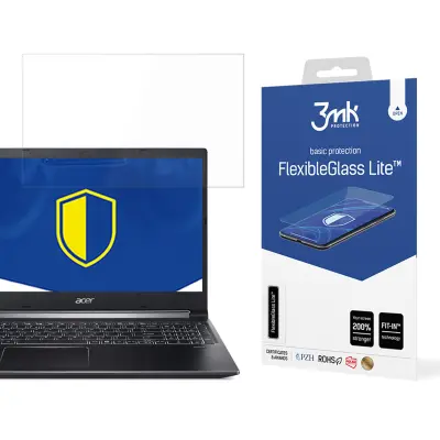 PRENOSNIK ACER ASPIRE 7 15,6 INČ FLEXIBLEGLASS LITE 3MK ZASLON ZA RAČUNALNIK