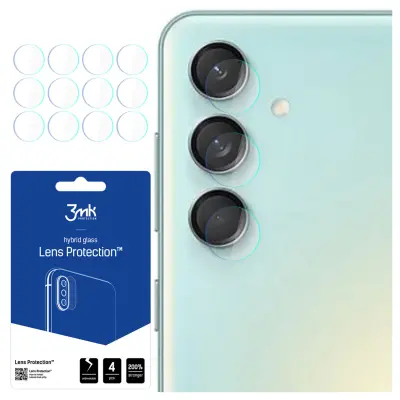 3MK ZAŠČITA LEČ KALJENO STEKLO ZA OVITEK SAMSUNG GALAXY M55