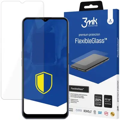3MK FLEXIBLEGLASS HIBRIDNO STEKLO ZA REALME C31 ZAŠČITNI ETUI