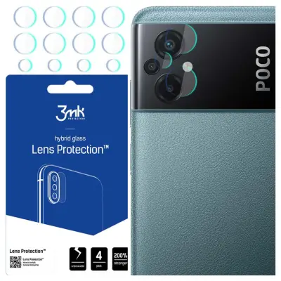 3MK ZAŠČITA ZA LEČE ZA XIAOMI POCO M5 KALJENO STEKLO OVITEK