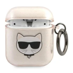 KARL LAGERFELD KLA2UCHGD ETUI ZA AIRPODS 1/2 ZLAT BLEŠČICE CHOUPETTE