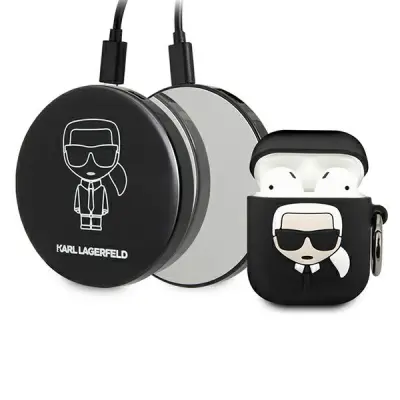 ETUI KARL LAGERFELD ZA AIRPODS + POWER BANK IKONIK KLBPPBOA2K