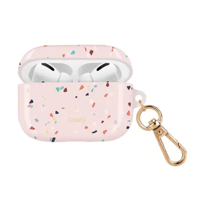 UNIQ CASE COEHL TERAZZO CASE OVITEK ZA AIRPODS PRO PINK BLUSH PINK