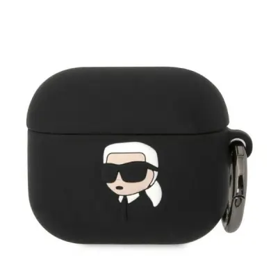KARL LAGERFELD AIRPODS 3 CASE SILIKONSKI OVITEK KARL HEAD 3D
