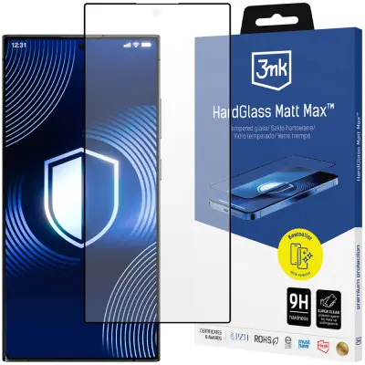 3MK HARDGLASS MATT MAX KALJENO STEKLO ZA SAMSUNG GALAXY S24 ULTRA